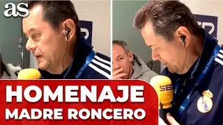 El momento m&aacute;s EMOTIVO de TOM&Aacute;S RONCERO: el HOMENAJE tras el fallecimiento de su madre