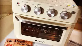Honest Review Of The Dawad 19 Qt Air Fryer Toaster Roaster Oven! / Crispy Breaded Pork Sirloin!