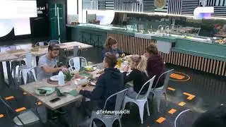Raoul: ''Me quer&iacute;a hacer un zumo de Naranja'' Agoney: 'Bebe' Raoul: &iquest;De verdad? 18-12-17