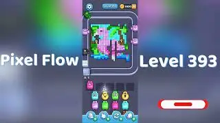 🎮 Pixel Flow Level 393 Walkthrough | Go Answer 🧩✨