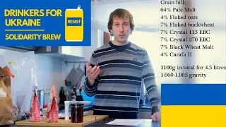 Anti-Imperial Stout 'Resist' - #DrinkersForUkraine's Solidarity Brew | Part 1 -  Brewday