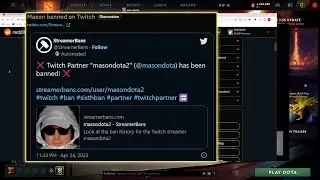 Gorgc reacts to Mason getting BANNED on Twitch