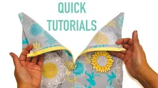 How to Sew an Invisible Zipper - Quick Tutorials
