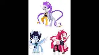 Hunter/x as ponies 🦄 KPOP Demon Hunters x My Little Pony #kpopdemonhuntersedit #demonhunters #edit
