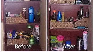 My small dressing table cleaning with tips in Tamil ||   என்னுடைய சிறிய dressing table organization