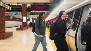Pittsburg/Bay Point Train Arriving at 12th St/Oakland City Center BART