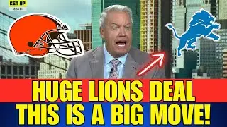 💥🥳 NFL'S TOP SIGNING!!! FRONT OFFICE ANNOUNCES TODAY!! LIONS NEWS TODAY! Lions News