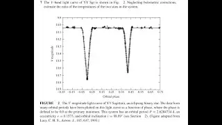 The -band light curve of Sgr is shown in Fig. Neglecting bolometric corrections, estimate the rat