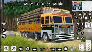 Real Indian Cargo Truck😯 Ashok Lorry Driving - Offroad Truck Driver Simulator - Android #4