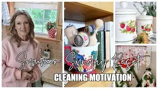 New! Summer Sunday Reset || Vlog Style  // Clean With We // Robin Lane Lowe