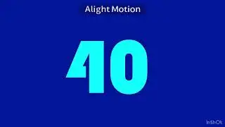 Numbers 1 to 10000000 (Microsoft Fonts Only and Dark Blue Background)