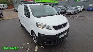 MT71UOY Peugeot E-Expert 1200 75kWh 134 bhp Euro 6 Full Electric Van in White on 42,000 Miles