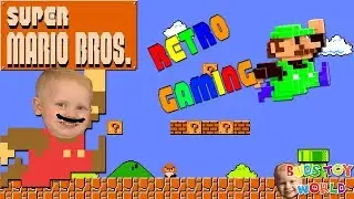 Nintendo NES Retro Gaming SUPER MARIO BROS FULL GAMEPLAY Reaction Buds Toy world Gaming Tuesday