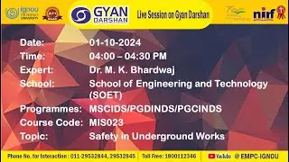 Safety in Underground Works