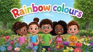 RAINBOW COLOUR SONG @Nikloneon NURSERY RHYMES FOR TODDLERS AND CHILDREN 