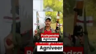 Supreme sacrifice 🛐...Agniveer Pushpendra Singh Martyrdom in Road Accident Rajasthan #short #indi...