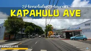 KAPAHULU AVE 🌈 Honolulu, Oahu, Hawaii ⛱️ June 2025 🌴 Hawaii John
