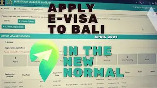 How to apply offshore business visa B211A for Bali Indonesia on April 2021 / Check status of e-visa
