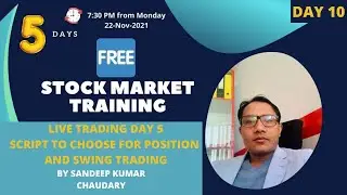 Sandeep Kumar Chaudary Free Training | Day 10