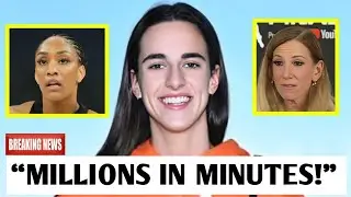 &ldquo;Caitlin Clark BANKS MILLIONS in MINUTES &mdash; WNBA Commissioner LOSES IT!&rdquo;