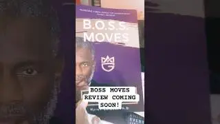 B.O.S.S moves review #PersonalDevelopment #MyronGolden #BookReview #bossmoves