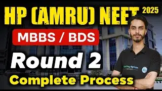 HP NEET MBBS / BDS 2nd Round Seat Vacancy / Complete Process 2nd Round / Inspiring Agricon