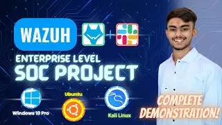 Enterprise SOC Detection & Response using Wazuh | Complete SOC Project Demo 🛡️