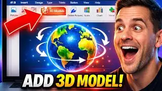 How to Add 3D Model in MS Word / PowerPoint (Step-by-Step Tutorial)