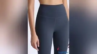 Best workout leggings & Yoga Pants Try On | curvy girl black dress