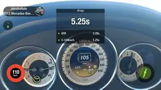 Mercdes CLS 550 500 W218 RWD Acceleration 0-100   km/h 0-60 MPH DRAGY stock