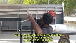 | Supply, Manufacturing, Powder Coating & Installation Of MS-Racks | Contact : 0321-2895300 |