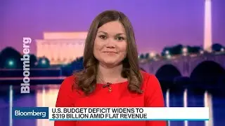 U.S. Budget Deficit Reaches $319 Billion as Spending Outpaces Revenue