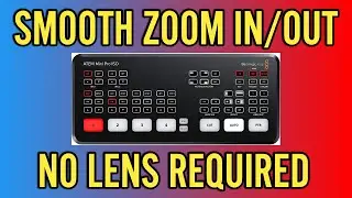 ATEM Mini Pro | How to Zoom in WITHOUT a Zoom Lens
