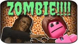 Stikbot Vs. Zombie (a #sitkbot halloween stop motion animation)