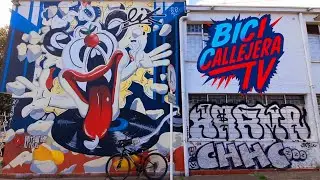 Bicicallejera TV | Regreso Lourdes al Puente de Guadua | Graffiti Challenge
