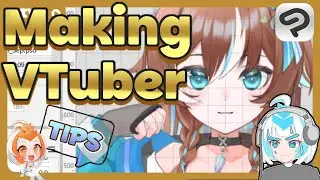 (JP/EN) Drawing and Rigging Vtuber: Making Animations!!!