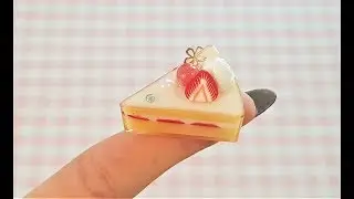 Mini fettina di Torta in Resina!