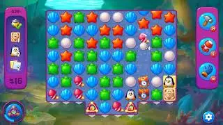 Fishdom 🐠🐟 Level 429 - ALL BOOSTERS GAMEPLAY