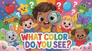 Kiddie Tunes and Rhymes: What Color Do You See?
