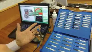 065 ENG Dianel 5122 machine, VEGA, VRT testing of external remedy with patient and remedy position