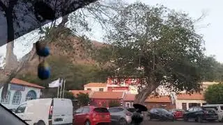 Driving Through Cidade Velha - Santiago Island - Cape Verde Islands - April 2022