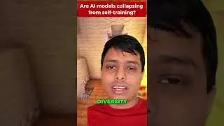 Are AI models collapsing from self-training?
