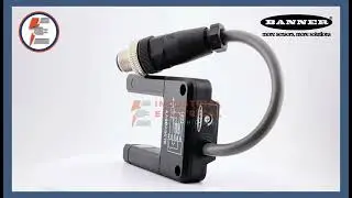 Banner SL30VB6VY &ndash; SL Series Thermoplastic Slot Sensor, 30mm, IP67