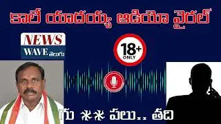 Chevella MLA Kale Yadaiah audio leak || NewsWaveTelugu.