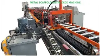 【ZHONGTUO】Metal saffold deck panel rolling forming  machine