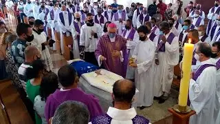 Inter TV: Corpo de padre Paulo Roberto é enterrado