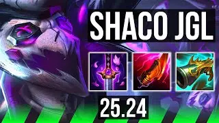 SHACO vs MASTER YI (JGL) | Good KDA: 18/1/6 | EUW Master | 25.24