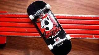 Kalye Decks x @davidsjones TONY PORK Fingerboard! | Unboxing | Full Setup | Fingerboarding