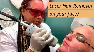 Laser Hair Removal on Your Face? [Women get this done ALL the time at our practice]
