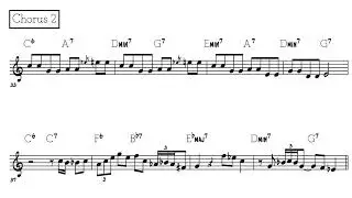 Gertrude's Bounce - Clifford Brown Transcription